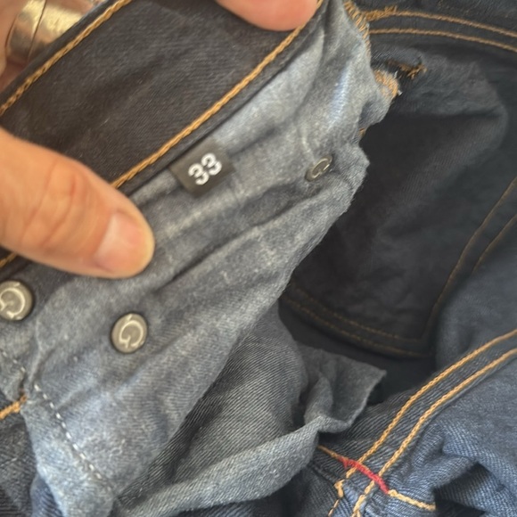 Gustin California Slim Selvedge Button Fly
Denim Jeans Straight slim fit size 33 - Picture 9 of 16